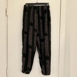 Streetwear “UpsideDown” fashion track pants
